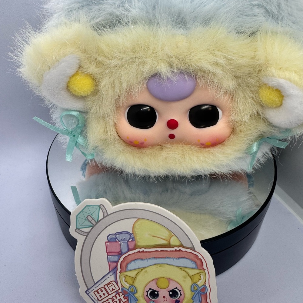 Jewelry Box baby Three Cute Plush Animal Hat with Ears